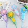 Electric Fans USB Rechargeable Handheld Fans Candy Student Mini Pocket Fan Portable Small Fan Children's Gift