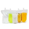 Packing Bags 100Ml 200Ml 250Ml 300Ml 380Ml 500Ml Empty Standup Plastic Drink Packaging Bag Spout Pouch For Beverage Liquid Juice Milk Wholesale