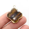 Pendentif Colliers Pendentifs En Pierre Naturelle Fleur Forme Flash Labradorite Opale Cristal Pour La Fabrication De Bijoux Bricolage Femmes Collier Boucles D'oreilles