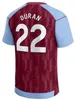 BUENDIA 23 24 ASTON Camisas de futebol KAMARA Villa 2023 2024 Home Away WATKINS McGINN EL GHAZI DOUGLAS LUIZ MINGS KONSA CASH Camisa de futebol Adulto crianças Tops Kit Homens