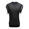 Hommes t-shirts à manches longues chemise de cyclisme hommes loisirs tendance couleur unie sport col rond Fitness grand homme pour hommes unisexe