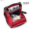 Neue Rindsleder Frauen Brieftaschen Weiblichen Echtem Leder Geldbörsen RFID Karte Halter Kleine Tragbare Geldbörse Große Kapazität Geld Tasche L230704