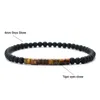 Noter 4mm Perlen Armband Für Männer Böhmischen Kaiser Malachit Stein Partition Strang Braclet Homme Freizeit Zubehör Pulsera L230704