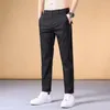 Mannen Broek Streetwear Mode Mannen Big Size Pak Business Casual Baggy Mannelijke Kleding Zwart Kaki Grijs Joggers Sport broek 2023