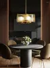 Hänglampor American Luxury Guld Svart Glas Lampor Led E27 Restaurang Individuell Hänglampa Butik Vardagsrum Sovrum Bedsdie Cafe