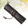 Vintage Retro Roll Pen Pouch Holder Pencil Bag Case For Rollerball Fountain Ballpoint