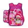 Mochilas escolares desenhos animados unicórnio 2ª a 6ª série moda infantil respirável mochila menina princesa menino bonito mochila escolar de 16 polegadas calor respirável 230712