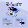 Wireless Power Bank Magnetic Phone Stand 10000mAh Powerbank Tipo C Caricabatterie rapido per iPhone 14 13 12 Xiaomi Samsung Magsaf Series