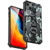 Armatura mimetica militare Rugged Defender Custodie resistenti Supporto magnetico per iPhone 15 14 13 12 11 Pro Max Samsung S22 S23 Ultra S21 FE A14 A24 A34 A54 A04 A04E A04S A13