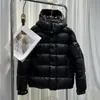 70 -й мужские куртки зима вниз слоя дизайнерские надписи на открытом воздухе уличная модная ветроэффективность Ветрная водонепроницаемая водонепроницаем