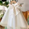 Mädchen Kleider Sommer Große Schleife Baby Mädchen Kleid 1. Geburtstag Party Hochzeitskleid Für Mädchen Party Prinzessin Abendkleider Kind Mädchen Kleidung 230712