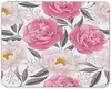 Elegance Color Peony Mouse pad Non-Slip Rubber Mouse pad-Apply to Games Home School Office Mouse pad 9.5x7.9 In