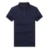 Polos Masculinos Homens Verão Listrado Camisas Pólo Fino Elegante Top Tee Man Manga Curta T-Shirt Polos Casual Roupas de Marca T de Golfe 230711