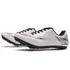 Safety Shoes Unisex Spikes Clear Sprint Shoes для мужской легкой атлетики мягкие и легкие профессиональные беговые и прыжки обувь 230711