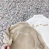 Kids Shirts HoneyCherry Children's Clothing Autumn Girl Korean Style Embroidered Shirt Toddler Long 230711