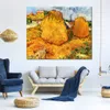 Oeuvre faite à la main sur toile meules de foin en Provence 1888 Vincent Van Gogh peinture paysages de campagne bureau Studio Decor