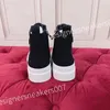 Designer Trainers Sneakers Chaussures Low Tops Flat Sorrento Print blanc noir cuir Baskets Sneaker hc210816