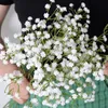 Dried Flowers 90Heads 52cm Babies Breath Artificial Plastic Gypsophila DIY Floral Bouquets Arrangement for Wedding Home Decoration 230711