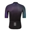 Magliette da ciclismo Top RISESBIK Maglia da ciclismo da uomo Tasca con cerniera Manica corta Bicicletta Jeresy Abbigliamento da ciclismo Silicone antiscivolo Ropa Maillot Ciclismo 230712