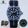 Relojes de pulsera Tactical Frog V4 Reloj Hombre Cristal de zafiro 200M Impermeable BGW-9 Luminoso NH35 Reloj de pulsera mecánico automático de buceo FXD 230712