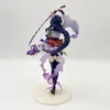 Figuras de brinquedo de ação 22 cm Genshin Impact Raiden Shogun Figura de anime Klee/Venti Figura de ação Qiqi/Nahida Estatueta adulto modelo colecionável Brinquedos de boneca 230713