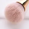 Pinceles de maquillaje, 1 Uds., brocha para la cara, base en polvo, cosmético, colorete suelto, resaltador, contorno, Base Facial para mujer, herramientas de maquillaje