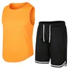 Mens Tracksuits print sports comfortable vest shorts Summer mens suit sleeved Tshirt casual pantsuit 230712