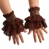 женские кружевные перчатки готические