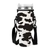 DHL 40oz Cup Neoprene Sleeve Cover 40oz Vacuum Water Bottle Holder Com Alça de Ombro Ajustável Atacado 0713