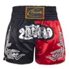 Мужские шорты Muay Thai Shorts Мужские боксерские брюки вышивая шорты MMA Kickboxing Fight Grappling Kid