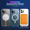 휴대 전화 케이스 2in1 용 Magsafe 카드 홀더 지갑 마그네틱 케이스 iPhone 14 13 12 11 Pro XS Max XR 8 Plus SE 무선 충전 액세서리 R230713