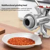 Utensili per pollame a base di carne Tritacarne manuale in lega di alluminio Salsiccia Noodle Piatti Handheld Gadget Tritacarne Pasta Maker Cucina domestica Utensile da cucina 230712