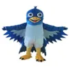 2019 İndirim Fabrikası Kuş Kostümleri Yetişkinler için Mavi Kuş Maskot Kostümü Giymek için 3000
