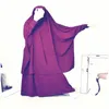 Eid Muslim Women Hijab Dress Prayer Garment Set Jilbab Namaz Full Cover Ramadan Long Khimar Gown Abayas Islamic Clothes Niqab233A