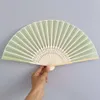 Party Favor 20/80pcs Personalized Wedding Favors for Guest Folded Hand Fans with Organza Gift Bag 230712