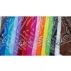 Bandane in tessuto di cotone multicolore moda materiale bandane paisley con testa da sci personalizzata in stock