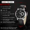 Wristwatches Original Pagani Design 1645 Fashion Sports Watch Men Military Military Stainless Steel Contproof Quartz Reloj Hombre 230712