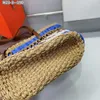Летняя лафитовая трава пляжная сумка для плеча плетена