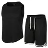 Mens Tracksuits print sports comfortable vest shorts Summer mens suit sleeved Tshirt casual pantsuit 230712
