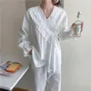 Женская женская одежда женская хлопчатобумажная пижама.