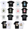 Summer Mens T-Shirts Luxury Mens APE Camouflage Streetwear Tees Painted Letter Shark Men Women Tees T-shirts Famous Brand T-shirts Couples Top Clothing Pullover M-3XL