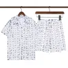 23ss Designer Uomo Tute Fashion Design T-Shirt Pantaloni classici a traliccio Set da 2 pezzi Camicie corte Pantaloncini Abito a scacchi taglia m-3Xl.#fy 011