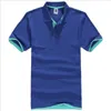 Męska letnia marka męska koszula polo casual bawełniana koszula polo z krótkim rękawem plus 3xl koszulka golfowa 3xl golfowa koszulka 230713