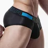 Slip Vente Chaude Coton Satin Sexy Homme Sous-Vêtements Bref Hommes Slip Innerwear Culotte Gay Jockstrap Slip Homme Lingerie J230713