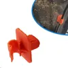 NY CAR HOUND BONNET ROD Stay Bracket Buckle Clip Holder orange biltillbehör för Skoda Roomster Fabia Octavia MK2 2004 - 2012 2013