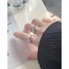 Cluster Rings S925 Sterling Silver Pink Crystal Women Open ShiningCharm Gold For Girl Wedding Party Statement Jewelry