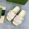 2023-femmes designer pantoufle sandales à glissière été en cuir corium chaussures plage classique sandales décontractées taille femme à l'extérieur des bottillons