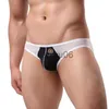 Cuecas Brave Person Brand Underwear Cuecas Masculinas de Alta Qualidade Malha Transparente Sexy Cuecas Masculinas 4 Cores Frete Grátis B1142 J230713