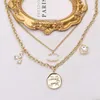 20 Styles Lüks Tasarımcı Kolye 18K Gümüş Altın Kaplama Kolyeler Şemletme Markalı Mektup Ayarlanabilir Kolye Zinciri Kadın Düğün Mücevher Aksesuarları Hediye