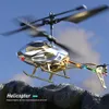 Elektrik/RC Uçak RC Helikopteri 3.5Ch Uzaktan Kumanda Uçak Mini Drone Uçak Düşüş Dayanıklı Açık LED Işık Uçuş Oyuncakları Çocuklar İçin Yetişkinler 230712